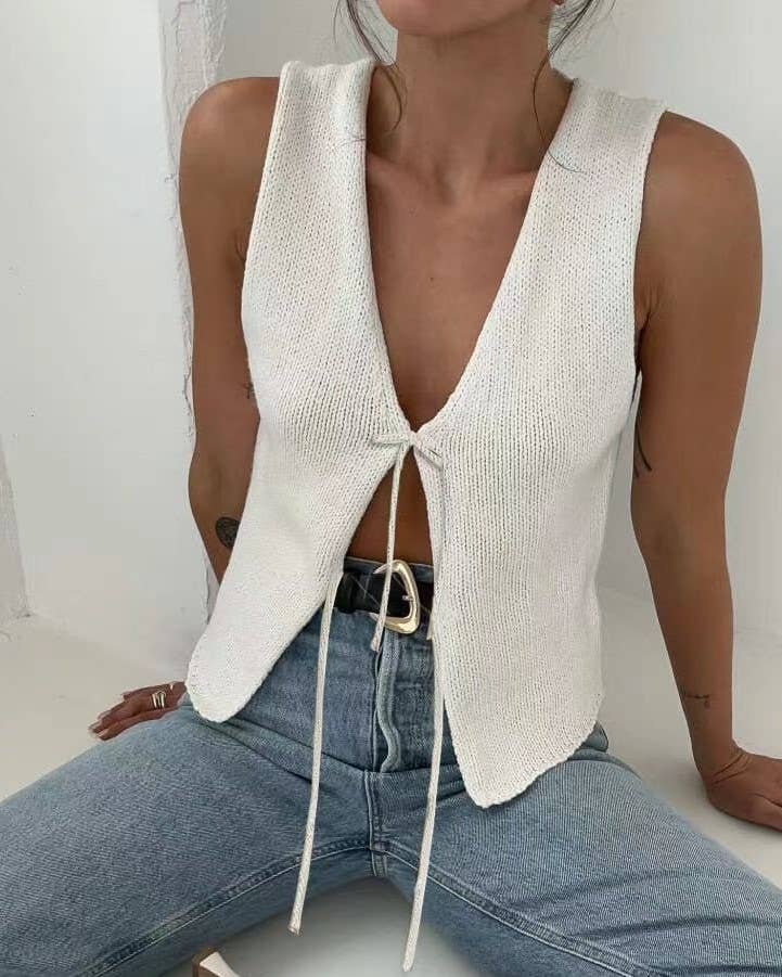 🤍Cloud Knit Vest