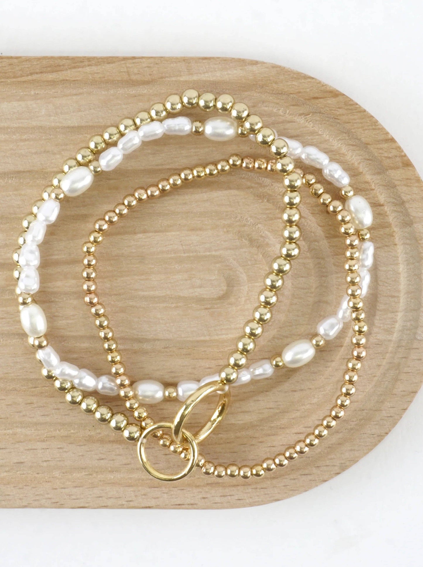 Dainty Pearl Stack Set🤍