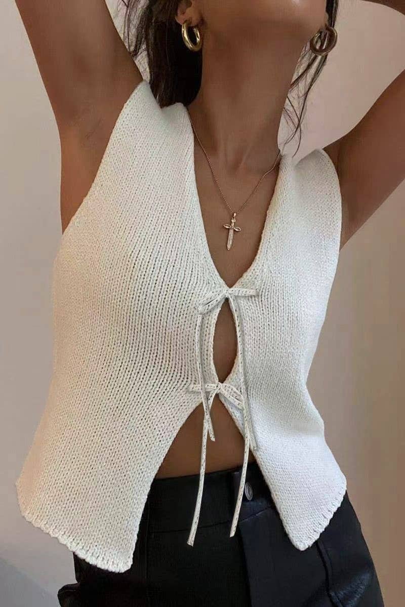 🤍Cloud Knit Vest