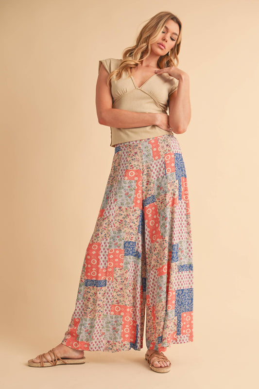 Babe Patchwork Pants🌿