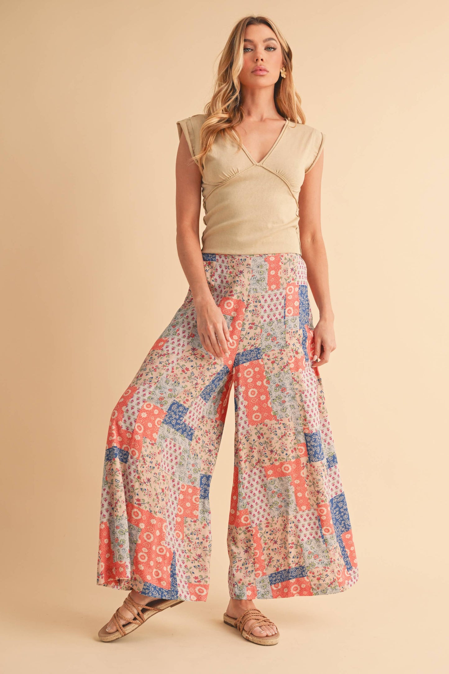 Babe Patchwork Pants🌿