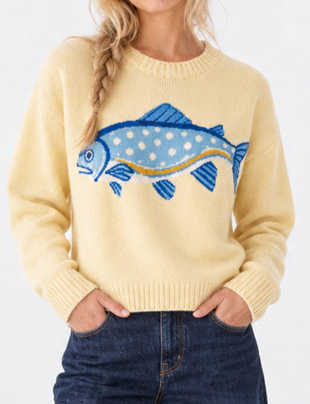 Fish Knit Sweater🐟