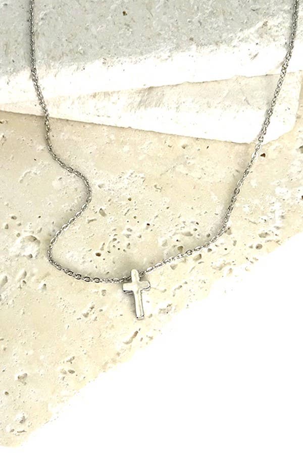 Mini Cross Necklace ✨