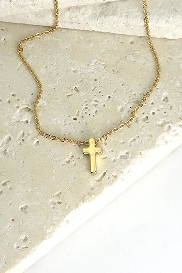 Mini Cross Necklace ✨