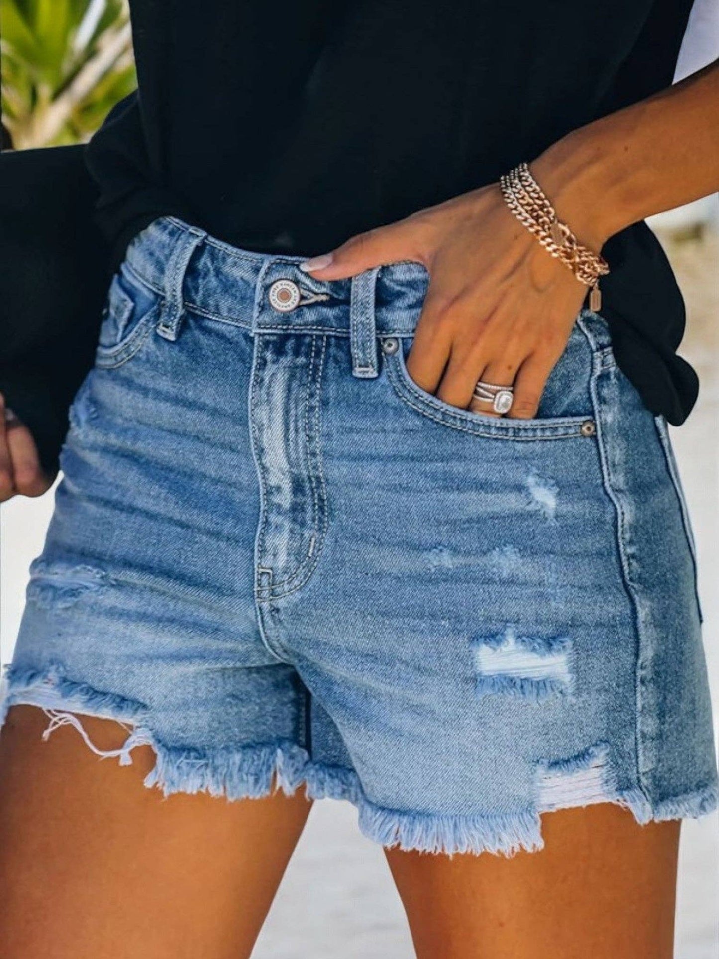 Blue Jean Babe Shorts 💙
