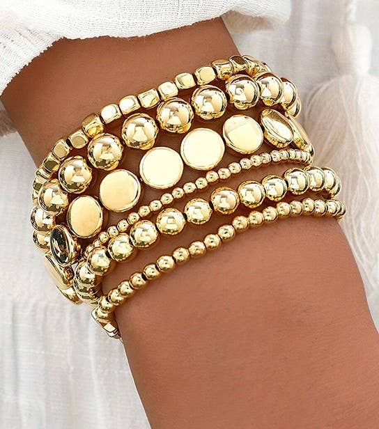 Beaded Bliss Stretch Bracelet set✨